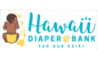 Hawaii Diaper Bank logo with baby illustration