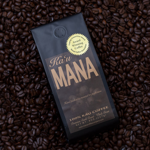 Ka'u Mana Dark Roast Hawaiian Coffee