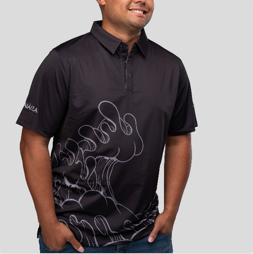 OGA Aaron Kai Black Polo