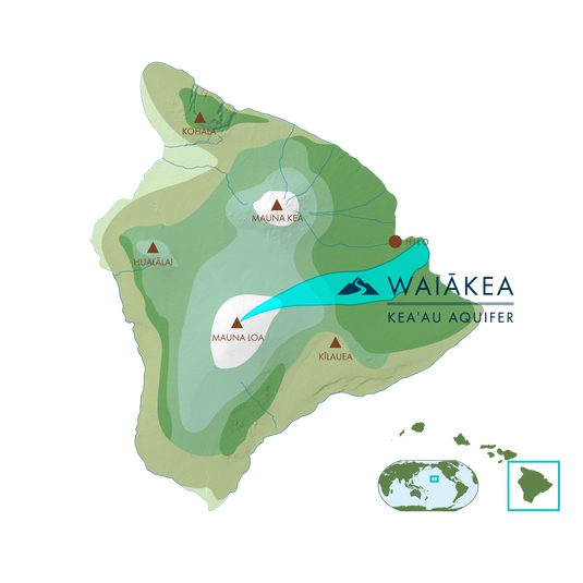 Waiakea Water Source Waiākea Hawaiian Volcanic Water Store