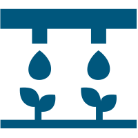 drip irrigation system icon