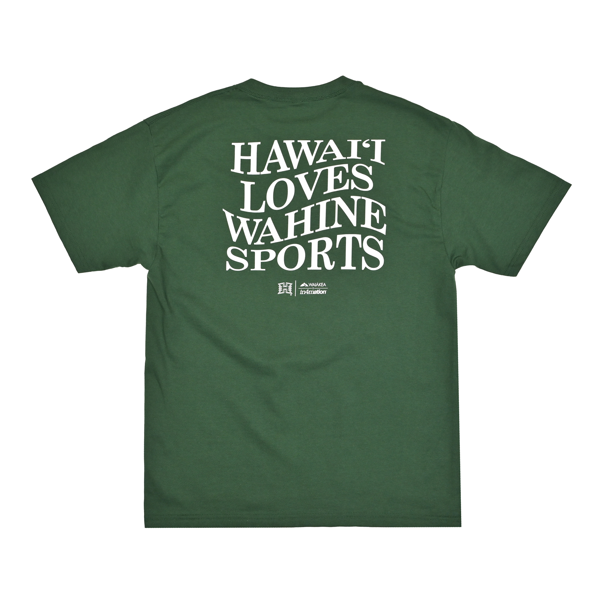 Hawai‘i Loves Wahine Adult Sports Tee