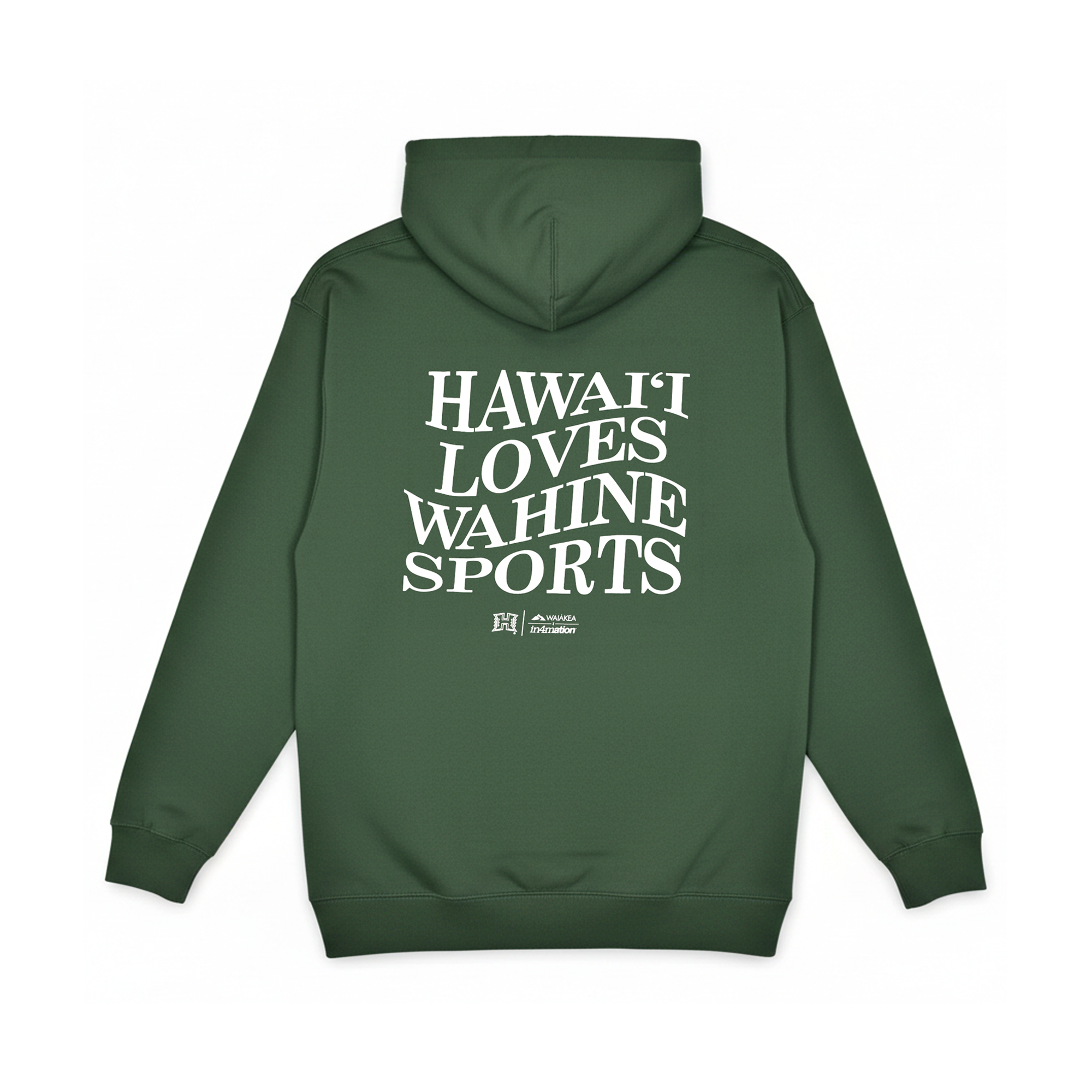 Hawai'i Loves Wahine Sports Hoodie