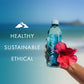Waiakea water bottle beach hibiscus sustainable ethical healthy