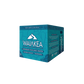 Waiakea Hawaiian volcanic water box packaging
