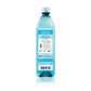 Reusable water bottle labeled 100% recycled packaging