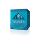 Waiakea Hawaiian volcanic water box packaging