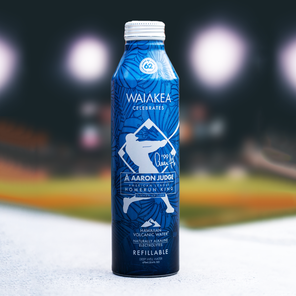 Aaron Judge – Waiākea Hawaiian Volcanic Water