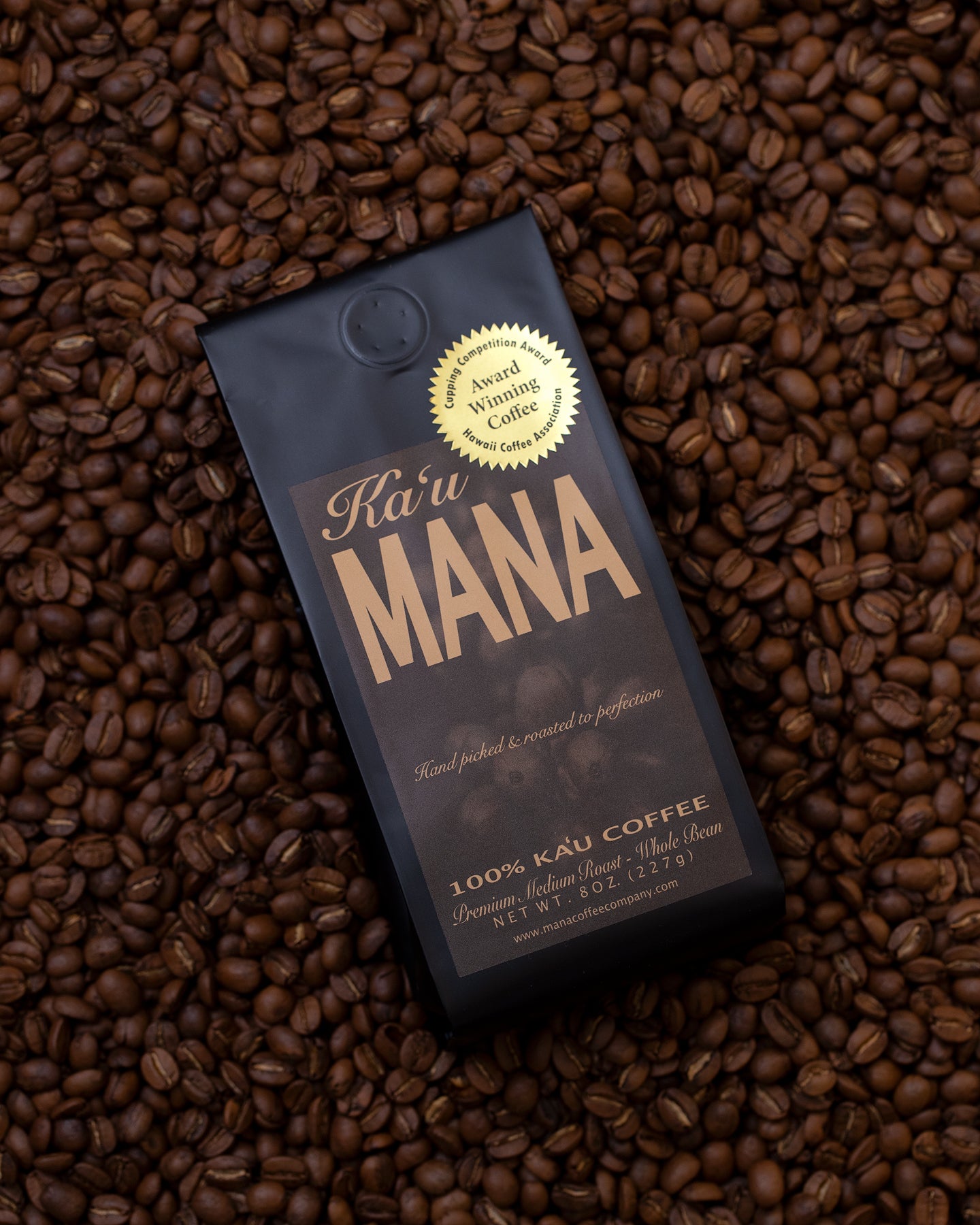 Ka'u Mana Medium Roast Hawaiian Coffee